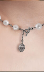 White Pearl Choker Necklace