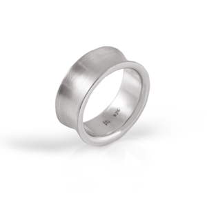 Silver Concave Band - Model RG49