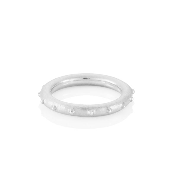Solid Silver Chunky Ring - Image 2