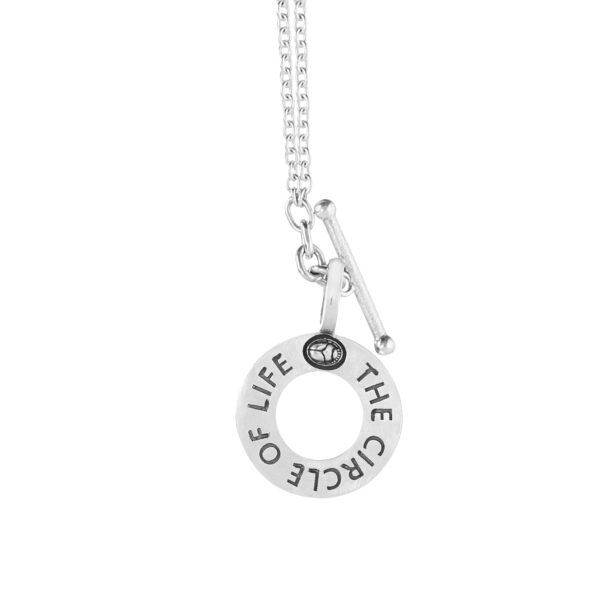 Silver Circle of Life pendant - Image 2