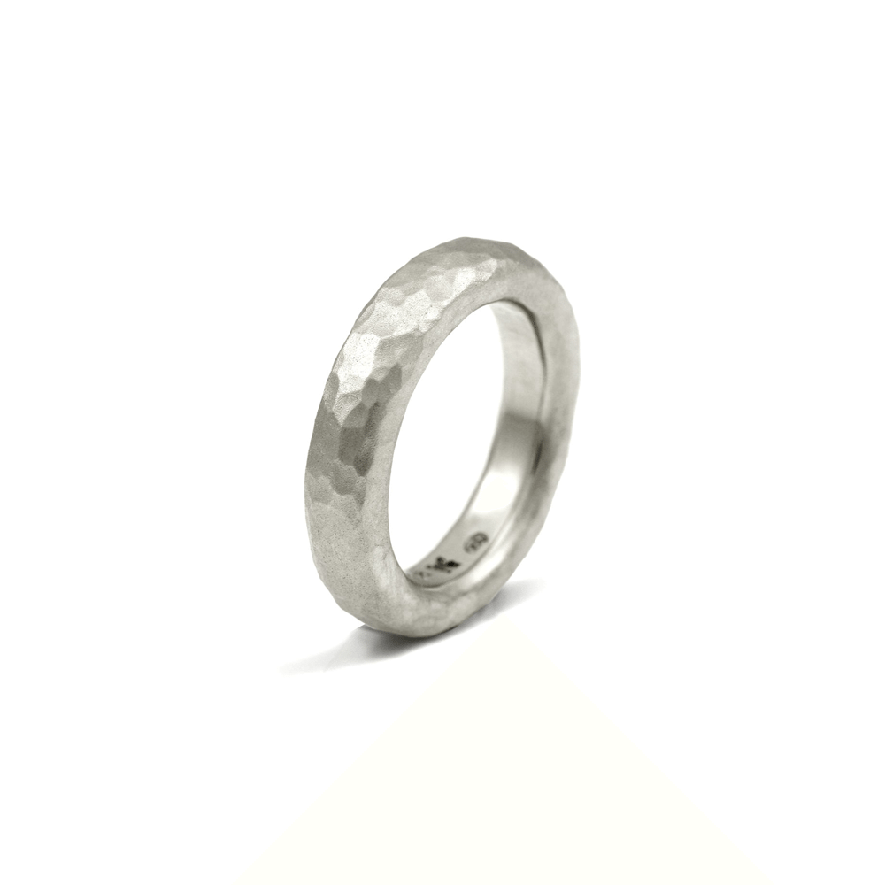 White Gold Diamond Eternity Ring by Scarab Jewellery Studio