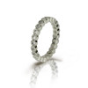 White Gold Diamond Eternity Ring by Scarab Jewellery Studio