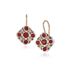 Victorian Earrings Garnet by Scarab Jewellery Studio